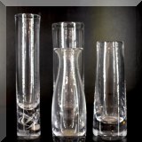 G06. Simon Pearce vases.